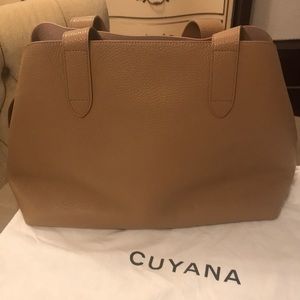 Cuyana zippered satchel